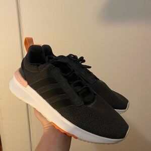 Adidas Cloudfoam Super Women's Black and Pink Sneakers